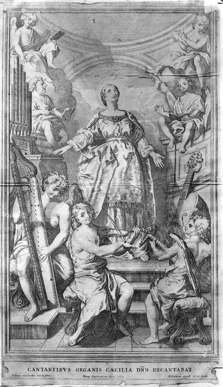 Santa Cecilia patrona della musica
